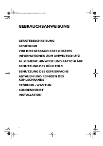 Bedienungsanleitung Bauknecht KVI 2012/A Kühlschrank