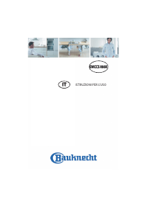 Manuale Bauknecht EMCCS 8660 IN Microonde