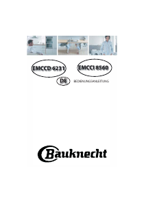 Bedienungsanleitung Bauknecht EMCCI 8560 IN Mikrowelle