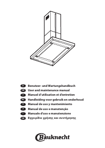 Manual Bauknecht DBRI 5810/01 IN PT Cooker Hood