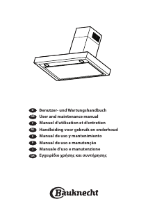 Manual Bauknecht DBTR 9190 IXL Cooker Hood