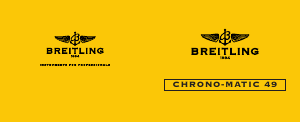 Manual Breitling Chono-matic Blacksteel Watch