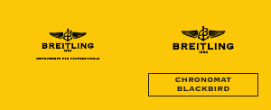 Manual de uso Breitling Chronomat Blackbird Reloj de pulsera