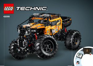 Manual Lego set 42099 Technic 4x4 X-Treme offroader