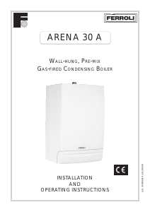 Manual Ferroli Arena 30 A Gas Boiler