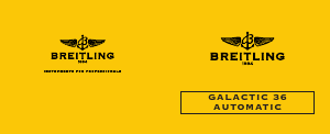 Manuale Breitling Galactic 36 Automatic Orologio da polso