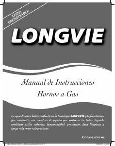 Manual de uso Longvie H6900X Horno