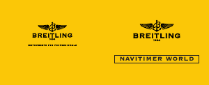 Mode d’emploi Breitling Navitimer World Montre