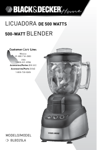 Manual Black and Decker BLBD25LA Blender