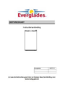 Mode d’emploi Everglades EVTT111 Réfrigérateur