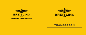 Manuale Breitling Transocean Orologio da polso