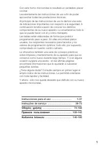 Manual de uso Siemens HF26066 Cocina