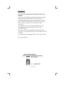 Handleiding Siemens HM744201N Fornuis