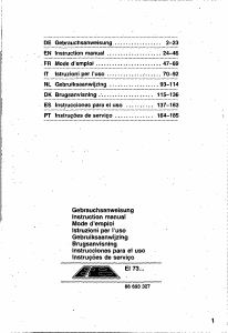 Manual de uso Siemens EI73251 Placa