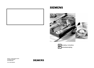 Bruksanvisning Siemens ER17254NL Häll