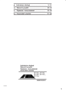 Használati útmutató Siemens ET715501 Főzőlap