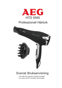 Bruksanvisning AEG HTD 5595 Hårtork