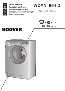 Manual Hoover WDYN 964D-37 Washer-Dryer