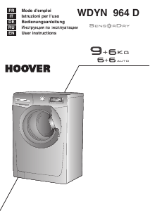 Manuale Hoover WDYN 964D-S Lavasciuga