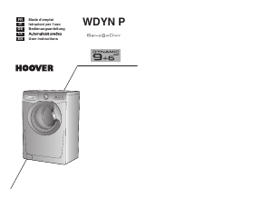 Manual Hoover WDYN 9646PG-17 Washer-Dryer