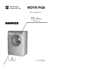 Mode d’emploi Hoover WDYN 11746PG8-80 Lave-linge séchant