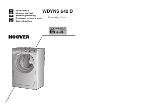 Руководство Hoover WDYNS 642D-30S Стиральная машина с сушилкой