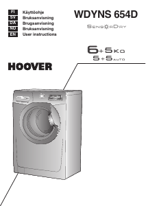 Manual Hoover WDYNS 654D-S Washer-Dryer