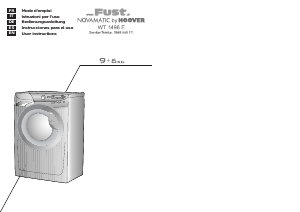 Manual Hoover WT 1496 E Washer-Dryer