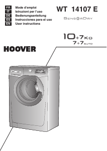 Manual de uso Hoover WT 14107 E Lavasecadora