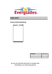 Manual Everglades EVTT112 Refrigerator