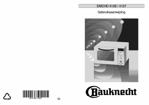 Handleiding Bauknecht EMCHD 4126 WS Magnetron