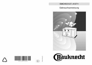 Bedienungsanleitung Bauknecht EMCHS 4127/1 IN Mikrowelle