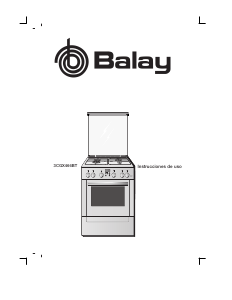 Manual de uso Balay 3CGX466BT Cocina