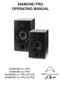 Manual Wharfedale Diamond 8.2 Pro Active Speaker