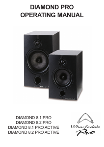 Manual Wharfedale Diamond 8.1 Pro Active Speaker