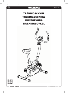 Bruksanvisning Biltema 14-527 Treningssykkel