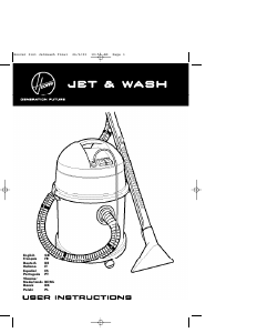 Manual de uso Hoover SX6254001 Aspirador