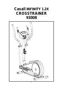 Bruksanvisning Casall Inifinity 1.2X Crosstrainer