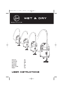 Manual de uso Hoover SX2045 011 Aspirador