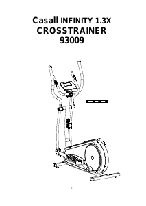 Bruksanvisning Casall Inifinity 1.3X Crosstrainer