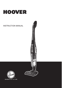 Manual Hoover UN20J72 001 Vacuum Cleaner