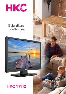 Handleiding HKC 17H2 LED televisie