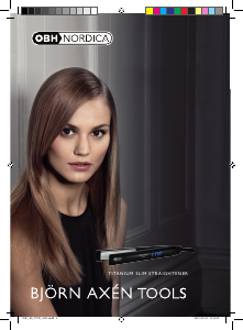 Manual OBH Nordica 3087 Titanium Slim Hair Straightener