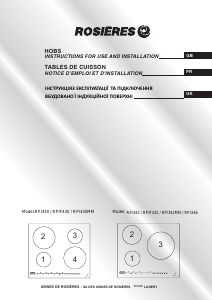 Mode d’emploi Rosières RPI 346 AUS Table de cuisson