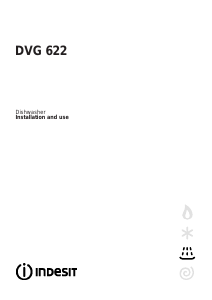 Handleiding Indesit DVG 622 K IX UK Vaatwasser