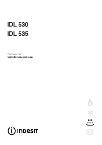 Handleiding Indesit IDL 535 S UK.2 Vaatwasser