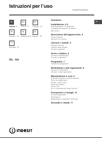 Manual Indesit IDL 500 S EU.2 Dishwasher