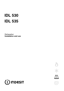 Manual Indesit IDL 535 S UK.3 Dishwasher