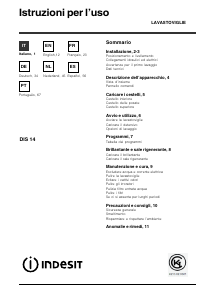 Mode d’emploi Indesit DIS 14 Lave-vaisselle