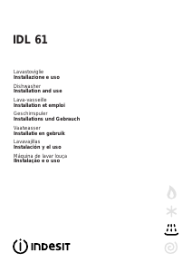 Manuale Indesit IDL 61 EU .2 Lavastoviglie